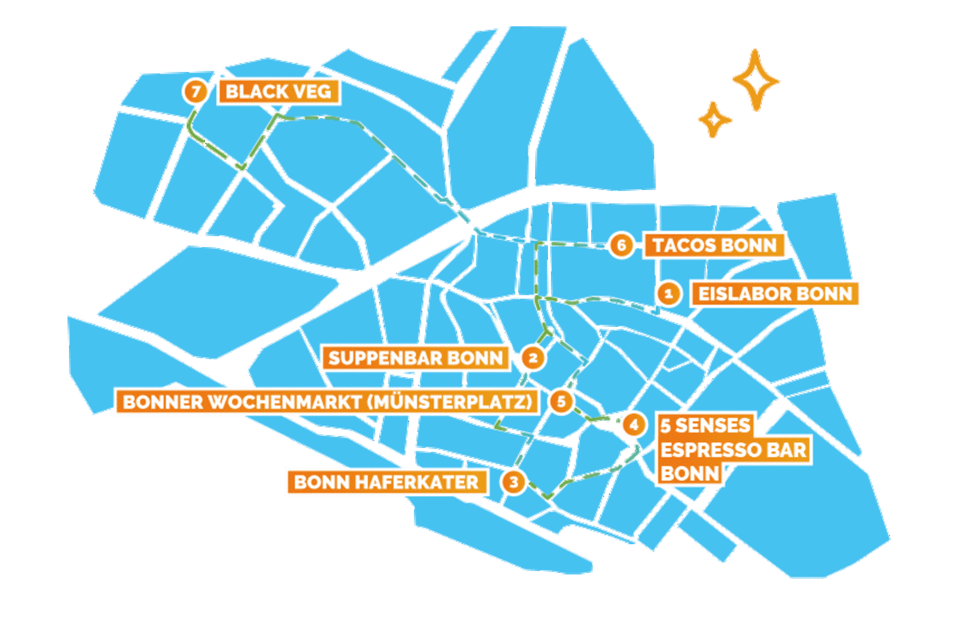 Kulinarischer Streifzug durch Bonn - Teilnehmende Betriebe in Bonn Kulinarischer Streifzug durch Bonn - Teilnehmende Betriebe in Bonn